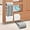 6 Pack Gray, variant on FacoFaco 6 Pack Rubber Security Wedge Stackable Heavy Duty Door Stop with Holder for Bottom of Door Home Office Classroom (Gray)