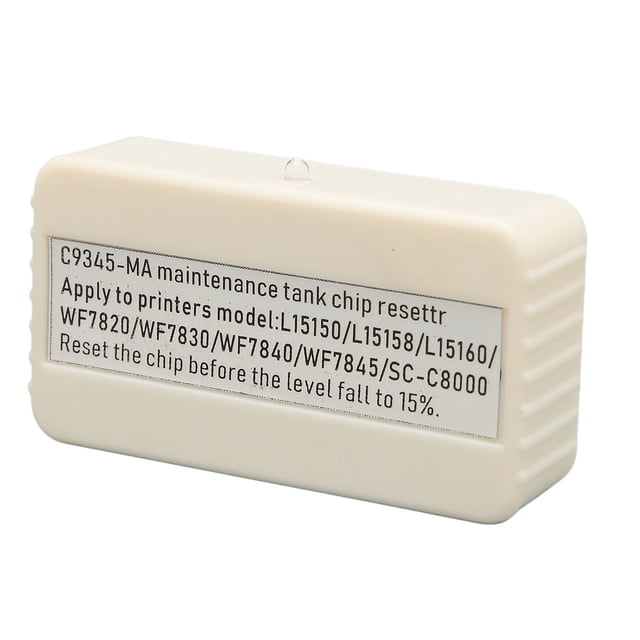 Reiniciador de chips de impresora con cubierta protectora, caja de residuos, tanque de mantenimiento de tinta, reiniciador decodificador