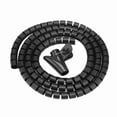 thumbnail image 3 of ORGANIZADOR DE CABLES DE TUBO Espiral PROTECTOR DE CABLE ENVOLVENTE PARA USO EN EL HOGAR Y LA OFICINA, 3 of 7