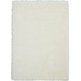 thumbnail image 2 of Nourison Ultra Plush Shag Solid Ivory 8'2" x 10' Area Rug, (8x10), 2 of 9