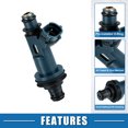 thumbnail image 2 of Fuel Injector Fuel Injection Nozzle for Toyota Avalon 98-04 3.0L Blue 4 Pcs, 2 of 6