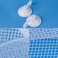 thumbnail image 4 of Baby Bath Toy Organizer Quick Dry Bathtub Mesh Net 2x Locking Suction Cups 2xHooks, 4 of 5