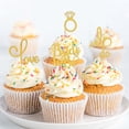 thumbnail image 2 of serony Engagement, wedding party, cake topper, 2 of 9