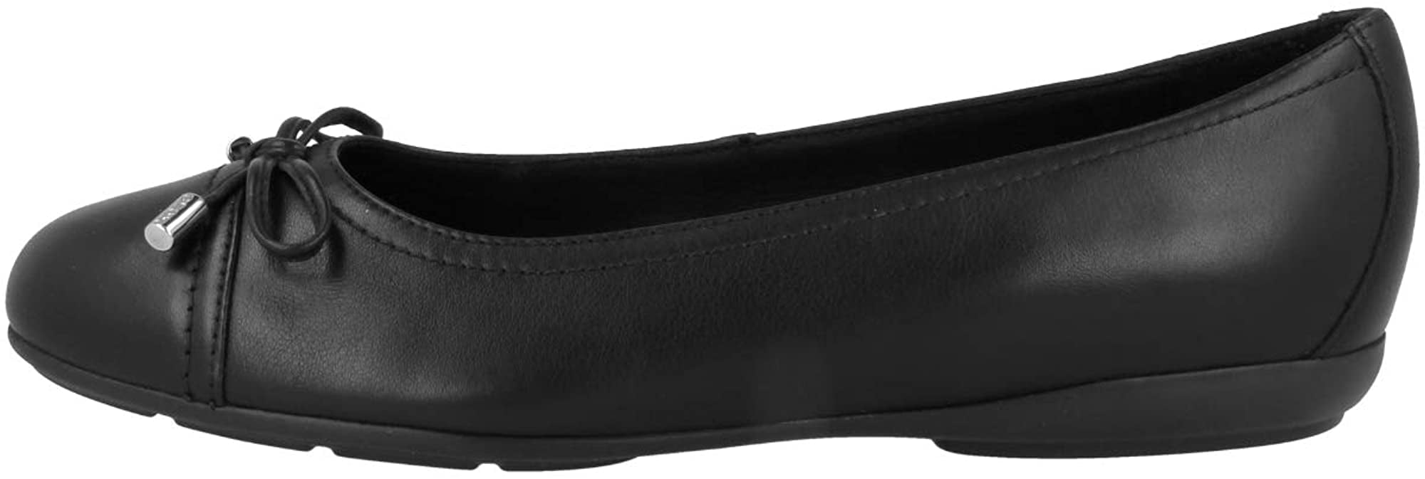 Geox Womens Annitah 9 Nappa Leather Ballet Flat with Arch Support and Cushioning