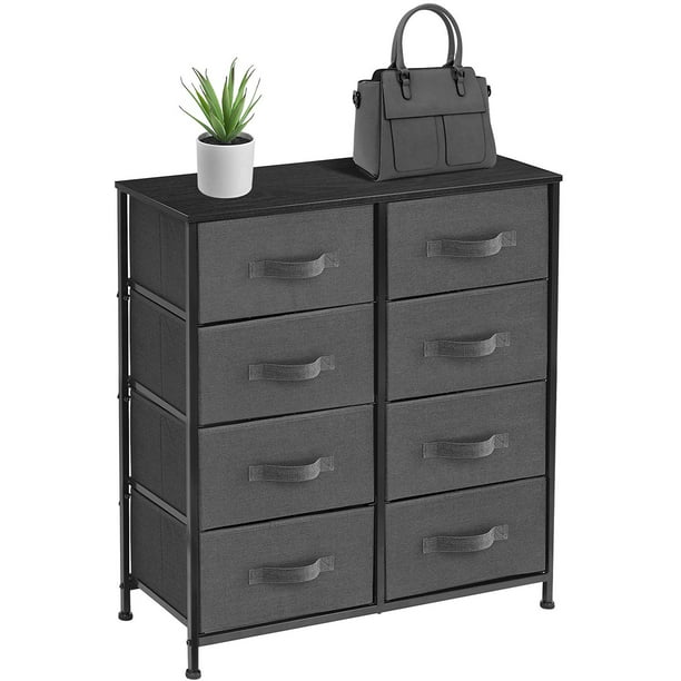 Sorbus Dresser With 8 Drawers Black Walmart Com Walmart Com