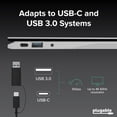 thumbnail image 5 of Plugable 4K HDMI Dual Monitor Adapter for USB 3.0 and USB-C, Compatible with Windows and Mac, 5 of 8