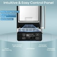 thumbnail image 3 of Costway Ice Maker Free-Standing/Under Counter Machine 80lbs/Day w/ Light, 3 of 10
