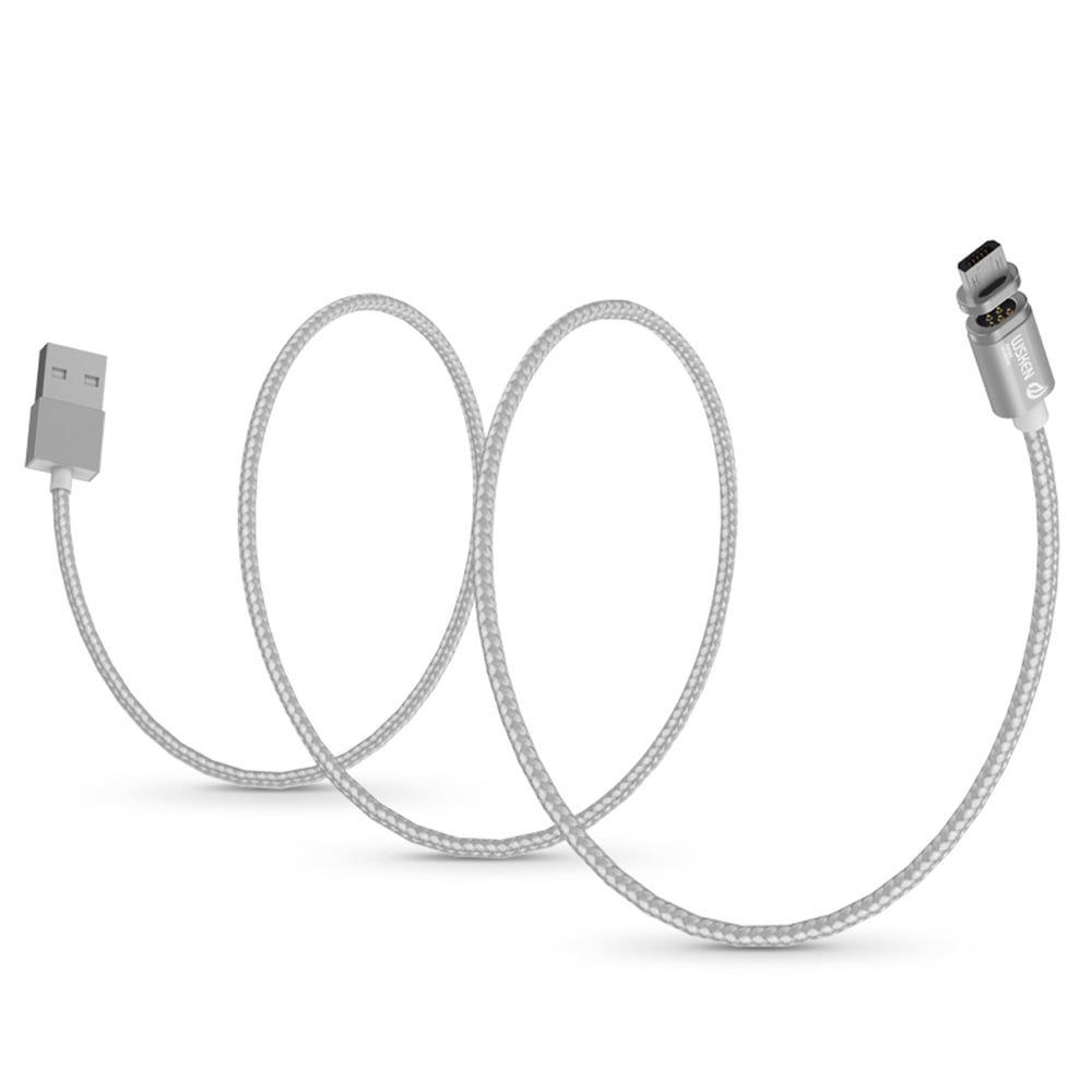 Original Mini 2 Micro USB Metal Magnetic Charging Cable USB Intelligent Data Sync Charger Cord Quick Charging with LED Status Display - Walmart.com