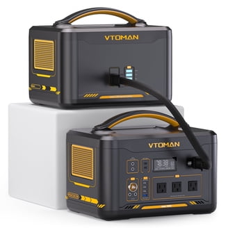 VTOMAN Jump 600X Portable Power Station, 600W Indoor Solar