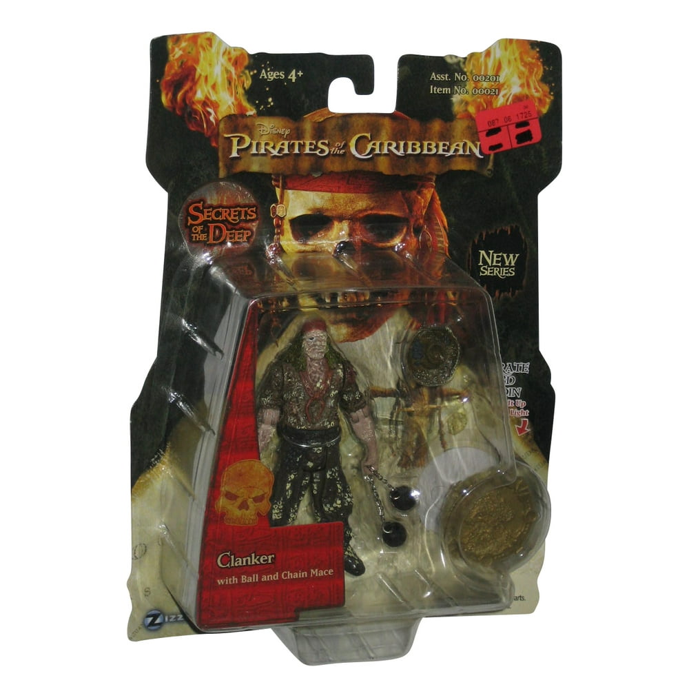 pirates of the caribbean zizzle action figures