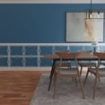 thumbnail image 3 of Ekena Millwork 44"H x 94 1/2"W Fleming PVC Wainscot Paneling Kit, 3 of 13