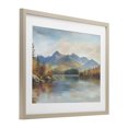 thumbnail image 2 of Stupell Industries Traditional Rustic Lake Landscape in Fall Birch Framed Print Under Glass, 16 x 13, by LSR Design Studio, 2 of 8