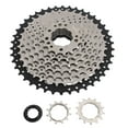 thumbnail image 3 of Cassette de 9 velocidades para bicicleta, casete de bicicleta eléctrica 12‑42T, volante de inercia para bicicleta eléctrica, 3 of 14