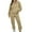 Khaki, variant on BXINGOHAI Women's 2 Piece Tracksuit Fall Outfits 2024 Long Sleeve Half Zip Sweatshirt Sweatpants Lounge Set Sweatsuits Khaki,M