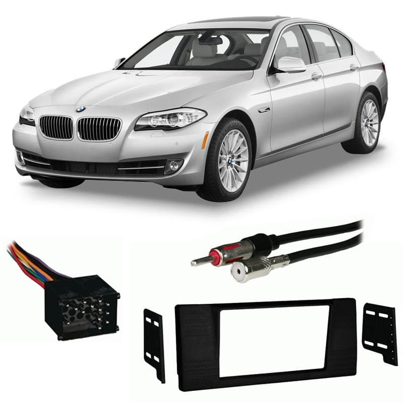 BMW 5 Series Radio DASH KIT Single Din Install Aftermarket Stereo Faceplate