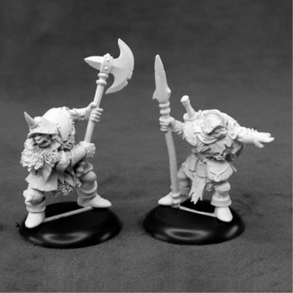 Reaper Miniatures REM07014 Dungeon Dweller Orc Warriors Bobby Jackson Miniature