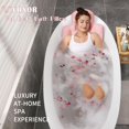 thumbnail image 2 of Almohada de baño para todo el cuerpo VOXOR rosa con bolsa de lavandería 142 x 41 cm, 2 of 7