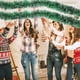 thumbnail image 4 of Ganfancp Brillante Corona de Navidad Adorno de Pared Colgante Fiesta Festival Accesorios Rebajas Flash Deals 1X Tira de Navidad, 4 of 5