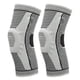 thumbnail image 5 of Rodillera deportiva rodillera multifuncional piel transpirable antideslizante absorción de impactos rodillera de montaña gris l, 5 of 10