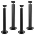 thumbnail image 6 of 16 Inch Desk Legs - Adjustable Steel Table Legs (Set of 4) - 1200 lbs Capacity - Heavy Duty Furniture Legs for DIY Tables, Black, 6 of 6
