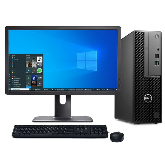Restored Windows 11 Desktop Computer Dell 3000 SFF | Hexa Core i5-12500 CPU | 16GB RAM | 128GB SSD | 22" LCD | Home or Office PC (Refurbished)