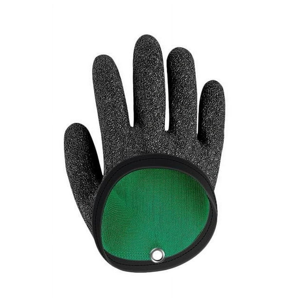 Xihbxyly Guantes de Pesca Magnéticos, Agarre Antipinchazos para Peces Resbaladizos, Diseño Ergonómico para Mayor Comodidad, Revestimiento Protector Duradero, Perfectos para Pescadores y Actividades A