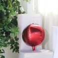thumbnail image 2 of Efavormart 2 Pack 12" Burgundy Aluminum Foil Round Sphere Balloon Wholesale 4D  Mylar Balloons, 2 of 10