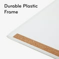 thumbnail image 4 of U Brands PINIT Magnetic Dry Erase Board, 20 x 16 Inches, White Plastic Frame, 4 of 7
