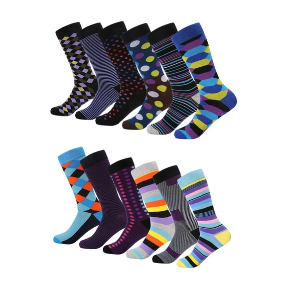 Far Out Funky Dress Socks