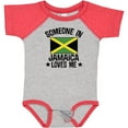 thumbnail image 3 of Inktastic Jamaican Vacation Someone in Jamaica Loves Me Boys or Girls Baby Bodysuit, 3 of 5