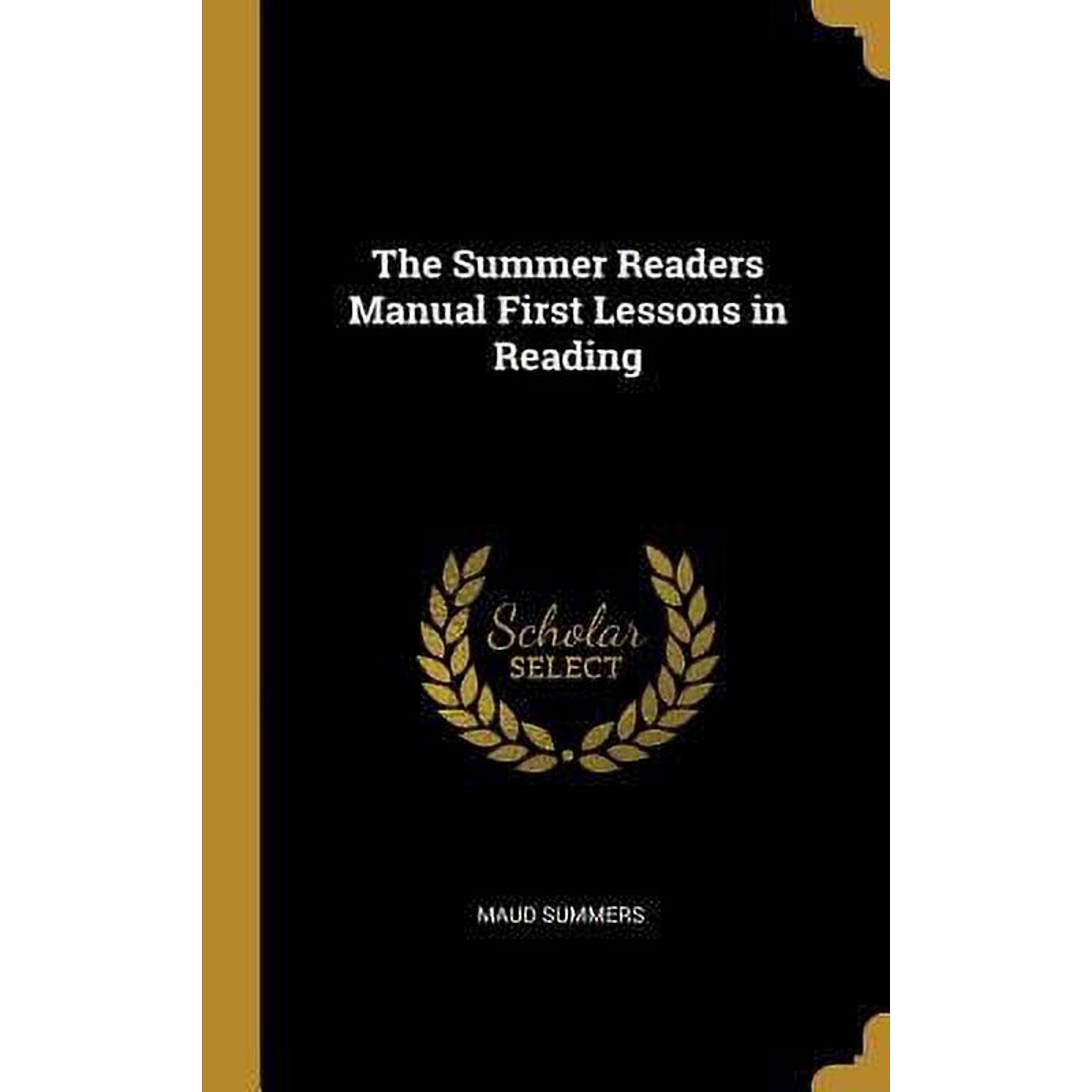 The Summer Readers Manual First Lessons in Reading Hardcover 053032878X 9780530328782 Maud Summers