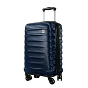 Skyway Luggage Camano Hardshell 20 Expandable Carry on Hardside Luggage with Spinner Wheels, Blue