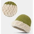 thumbnail image 2 of CoCopeaunts Women Knit Fluffy Fuzzy Bucket Hat Fashion Plush Beanie Beret Hat Winter Warm Bucket Hat Winter Outdoor Fisherman Hat, 2 of 6