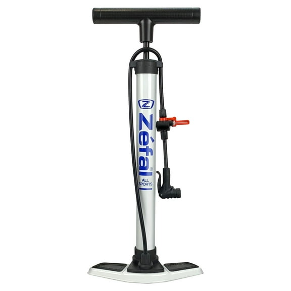 Zefal All Sports High Volume Floor Pump (Bike & Sport Ball Needle)