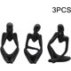 thumbnail image 3 of SZTXJ 3pcs Abstract Sculpture Resin Mini Thinker Sculpture Ornament Set Handmade Abstract Thinker Sculpture Modern Art Figures, 3 of 5