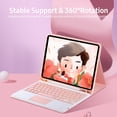thumbnail image 4 of Mistaha Étui Clavier Bluetooth Détachable avec Pavé Tactile, Fente pour Stylet de Recharge, Compatible avec iPad Pro 10.5/, 4 of 8