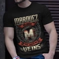 thumbnail image 2 of Marquez Blood Run Through My Veins Name V9 TShirt, 2 of 6