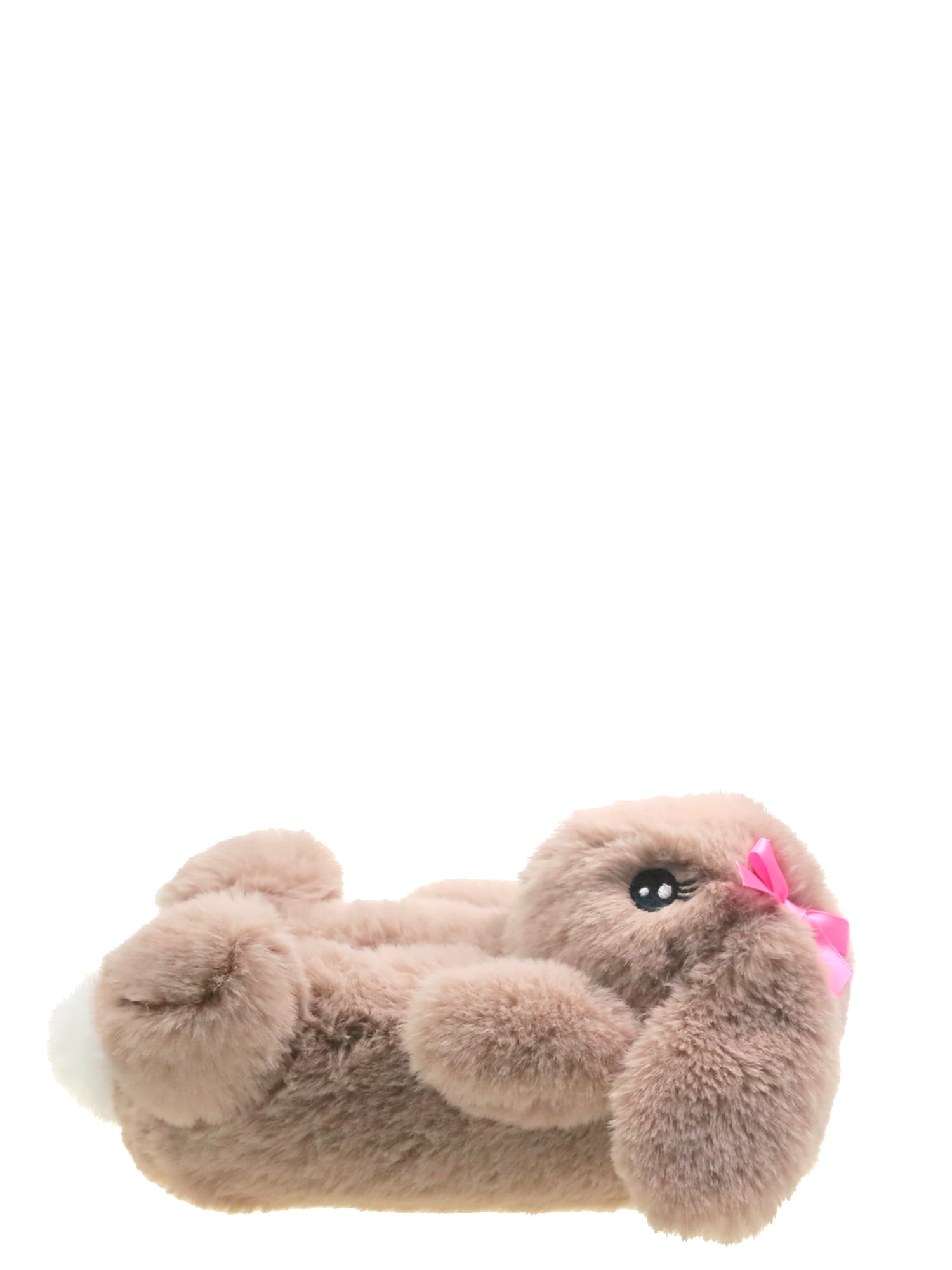 Wonder Nation Toddler & Big Girl Plush Bunny Slippers