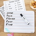 thumbnail image 3 of Pen+Gear Dry Erase Learning Board Whiteboard, 8.9 in x 11.8 in, 3 of 6