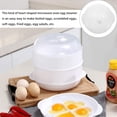 thumbnail image 3 of KONTONTY Boiled Egg Maker Heart Shaped PP for Breakfast Preparation 1Set, 3 of 8