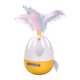 thumbnail image 1 of Juguete interactivo para gatos con forma de vaso y rotación de 360 degree, con forma de pluma. Naranja, 1 of 8