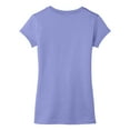 thumbnail image 6 of Yellow Rooster Women's Juniors Very Important V-Neck Cotton Tee True Violet 4XL, 6 of 6