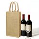 thumbnail image 5 of Bolsa Tote Dual Dou 36x20x10 cm de Arpillera para 2 Botellas de Vino, 5 of 7