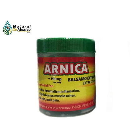 Arnica Reinforced with Hemp 120 grms Pain Reliever Arthritis Relief - (Best Natural Pain Relief For Arthritis)