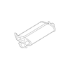 Genuine OE Mitsubishi Exhaust Muffler - 1571A747