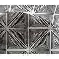 thumbnail image 4 of oneOone Viscose Chiffon Fabric Dot & Triangle Block Print Fabric BTY 42 Inch Wide, 4 of 4