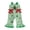 Green-Christmas Tree, variant on Toddler Baby Girl Christmas Outfit Romper Overalls Kids Infant Girl Fall Winter Clothes String Lights Letter Flared Suspender Pants Jumpsuit