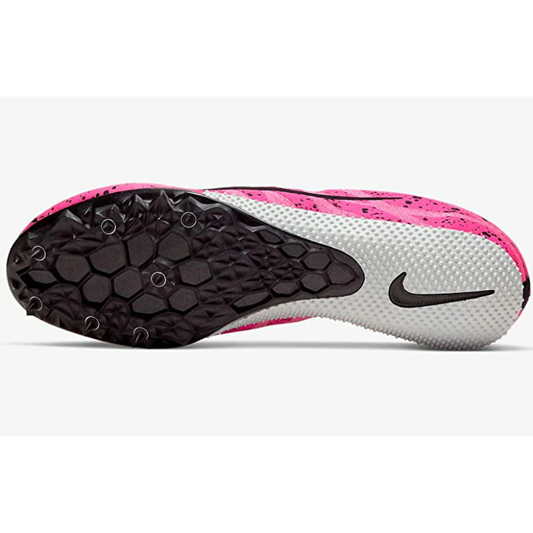 Funcionar Surichinmoi Abuelos visitantes Nike Men's Zoom Rival S 9 Track Spike, Pink/Black, 4.5 D(M) US - Walmart.com