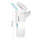 thumbnail image 1 of Exprimidor USB inalámbrico de 400 ml, 150 W, resistente al agua, licuadoras portátiles blanco Sywqhk Libre de BPA, 1 of 2
