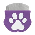 thumbnail image 2 of Dog and Cat Face Grooming Comb with Fine Teeth – Flea Comb for Facial Hair Removal, Tear Stain and Eye Gunk Cleanup, Mini Rounded Tip Detangling Comb for Small Pets, 2 of 6